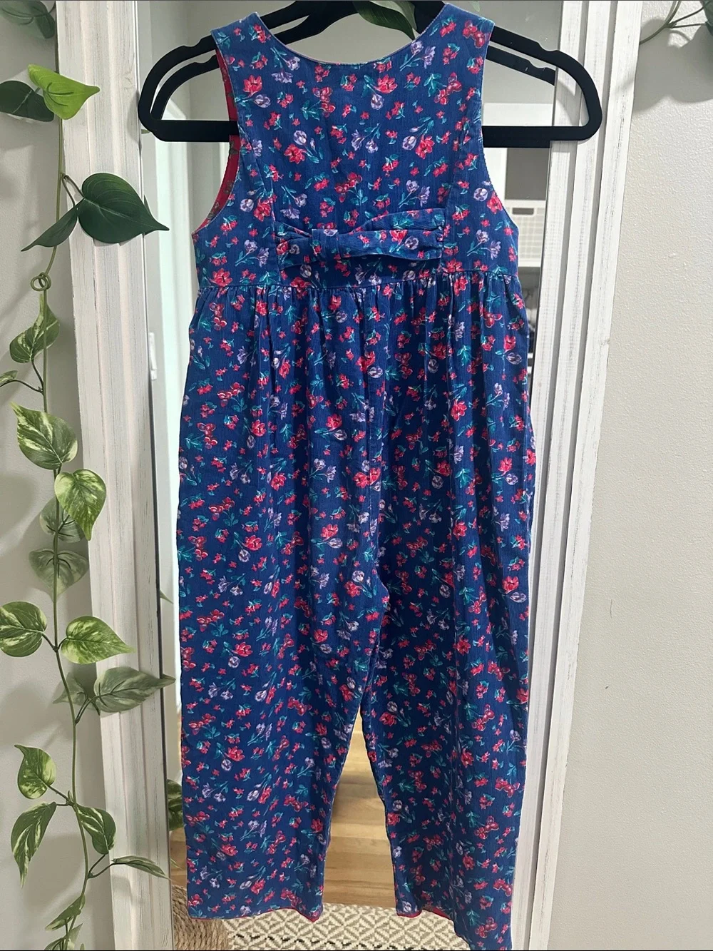 Laura Ashley Mother & Child  Floral Jumpsuit with Pockets